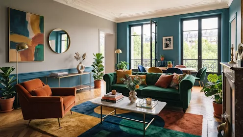Peinture intérieure d'un appartement rénové par BATINNOV68 à Mulhouse — au-delà des travaux, nous vous accompagnons aussi dans la décoration